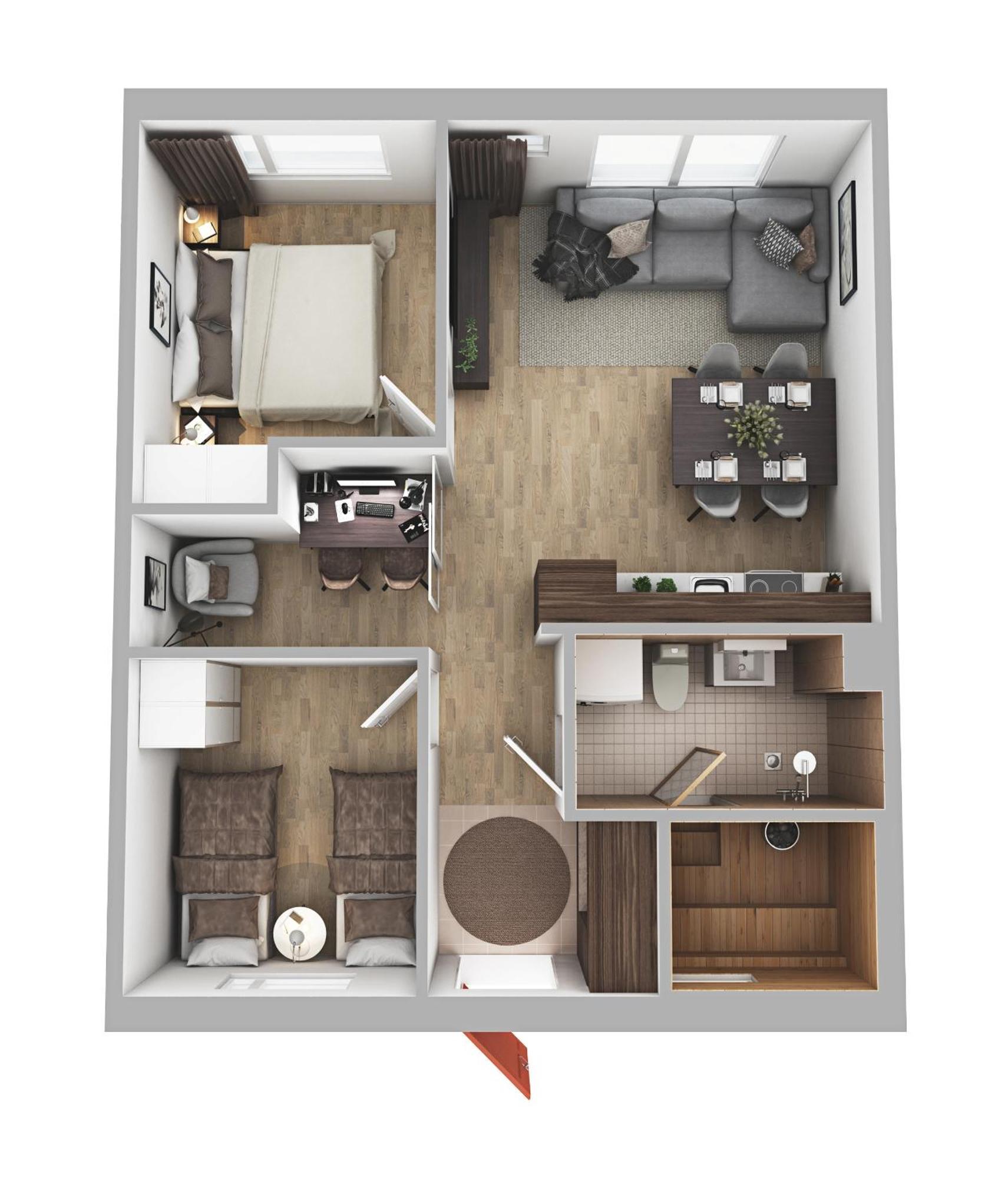 Tokka Apartments Levi Dış mekan fotoğraf